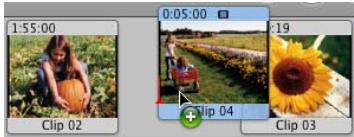 APPLE IMOVIE HD 6 - To add clips to your movie: - 1