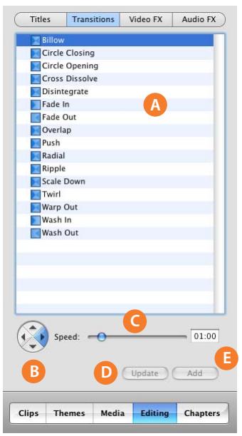 APPLE IMOVIE HD 6 - Transitions - 1