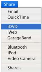 APPLE IMOVIE HD 6 - Step Ten: Share Your Movie - 1