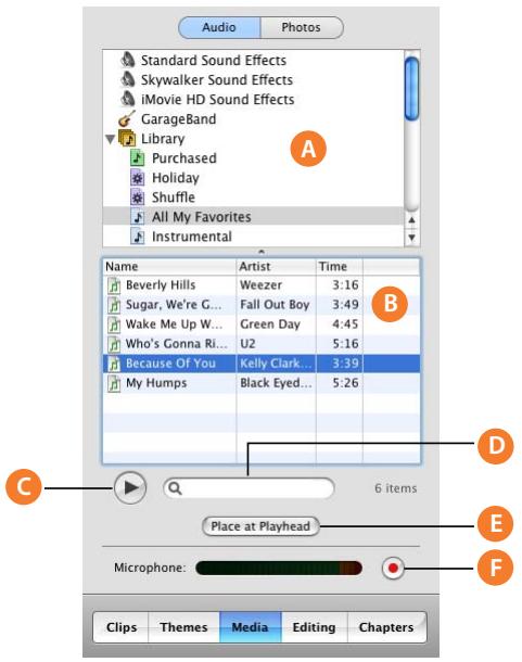 APPLE IMOVIE HD 6 - Audio - 1