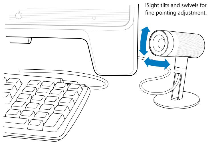 APPLE ISIGHT - To use iSight on your desktop: - 1
