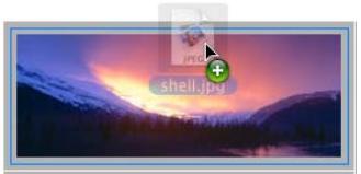 APPLE IWEB - Pour remplacer une image fictive par une photo : - 1