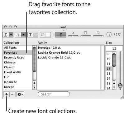 APPLE IWORK 08 - The Font Panel - 1