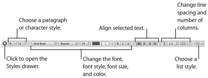 APPLE IWORK 08 - Changing Font Color and Other Text Attributes - 1