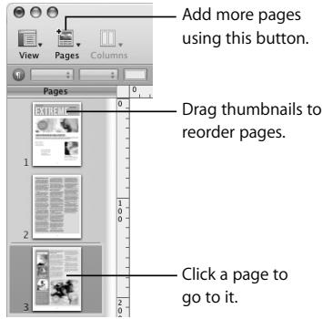APPLE IWORK 08 - Adding and Reordering Pages - 1
