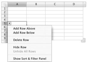 APPLE IWORK 08 - To resize your table by adding columns and rows: - 1