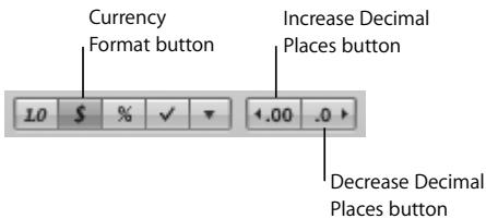 APPLE IWORK 08 - To apply a cell format to table cells: - 1