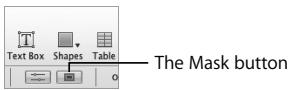 APPLE IWORK 08 - To mask an image: - 1