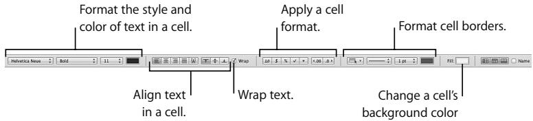 APPLE IWORK 08 - Formatting Cells - 1