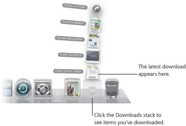 Show in Finder Science Report School Newsletter Plate Tectonics Party Cover Letter PAGES The latest download appears here. Click the Downloads stack to see items you've downloaded.