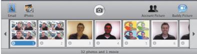 Email iPhoto Account Picture Buddy Picture 32 photos and 1 movie