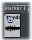 APPLE LOGIC EXPRESS 7.1 - To delete a marker: - 1