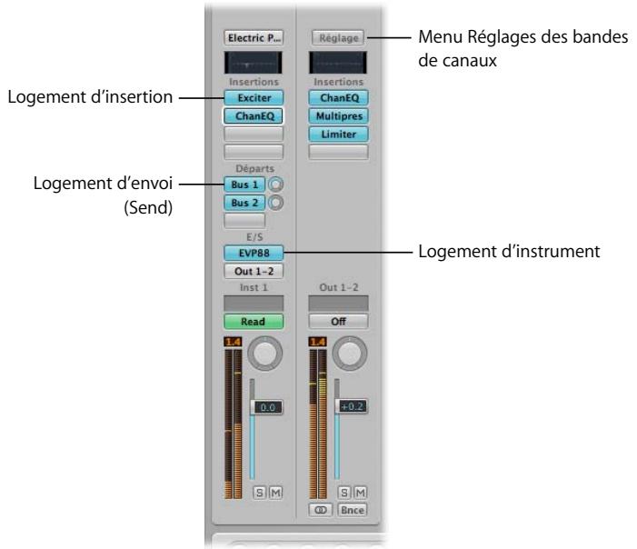 APPLE LOGIC EXPRESS 8 - Utilisation d'instruments et d'effets - 1