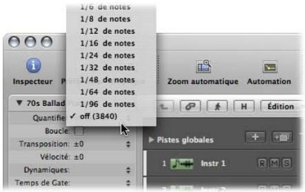 APPLE LOGIC EXPRESS 8 - Pour enregistrer une région d'instrument : - 1