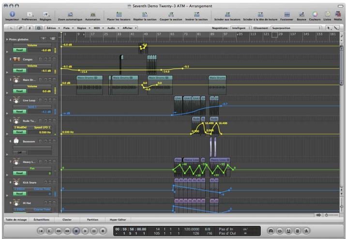 APPLE LOGIC EXPRESS 8 - Automatisation de votre mixage - 1