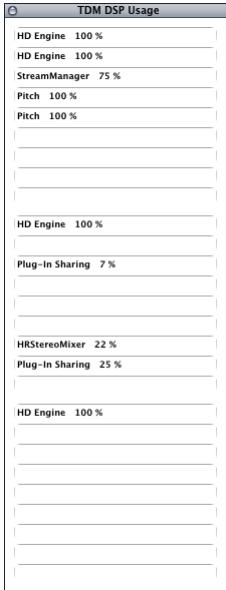 APPLE LOGIC PRO 7 - Performances systèmes et usage du DSP TDM - 1