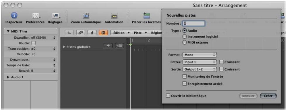 APPLE LOGIC PRO 8 - Démarrage de votre projet et importation de fichiers multimédias - 2