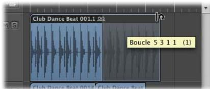 APPLE LOGIC PRO 8 - Pourmettreuneregionenboucle,effectuezl'une desopérations suivantes: - 2