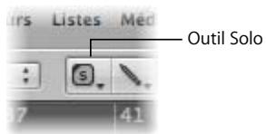 APPLE LOGIC PRO 8 - Activation de la lecture solo des régions - 1