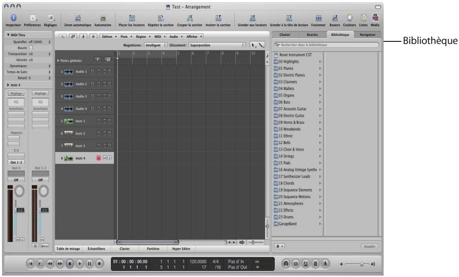 APPLE LOGIC PRO 8 - Pour creer quelques pistes : - 2