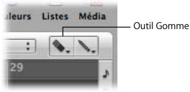 APPLE LOGIC PRO 8 - Suppression de régions - 1