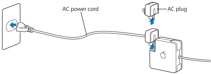 APPLE MACBOOK 13-INCH - Using Your Power Adapter - 1