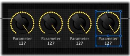 APPLE MAINSTAGE - To add multiple instances of the same screen control in a row: - 1