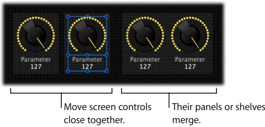 APPLE MAINSTAGE - Merging Screen Controls - 1