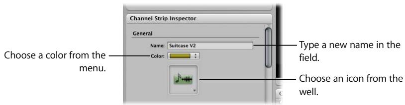 APPLE MAINSTAGE - To rename a channel strip: - 1