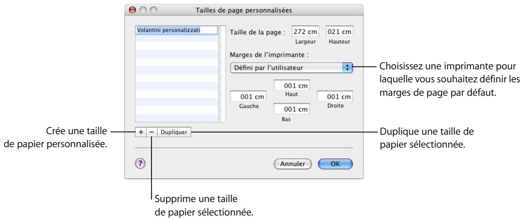 APPLE PAGES - Pour définir la taille et l'orientation du papier : - 1