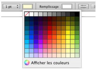 APPLE PAGES - Vous pouvez modifier la couleur du texte de deux façons : - 1