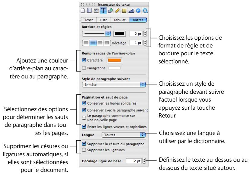 APPLE PAGES - Pour modifier un style de paragraphe : - 2