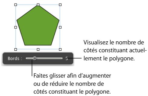 APPLE PAGES - Modification d'un polygone - 1