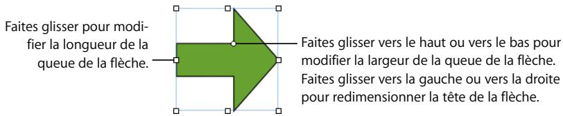 APPLE PAGES - Modification de flèches simples et doubles - 1