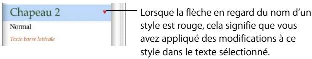 APPLE PAGES - Modification du style d'un texte - 1