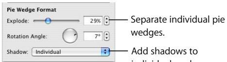 APPLE PAGES 2 - To separate individual pie wedges: - 1