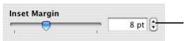 APPLE PAGES 2 - To set the spacing between text and the inside of a text box, shape, or table cell: - 1