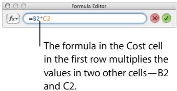 APPLE PAGES 2 - A Tour of Using Formulas - 1
