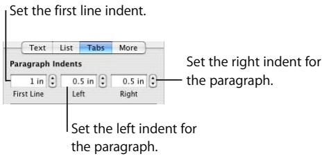 APPLE PAGES 2 - To modify a paragraph style: - 1