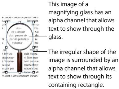 APPLE PAGES 2 - Working With Alpha-Channel Graphics - 1