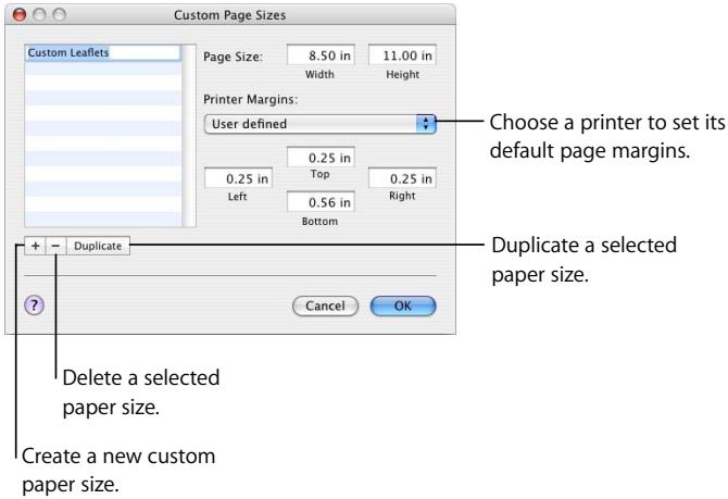 APPLE PAGES 2 - To set paper size and orientation: - 2