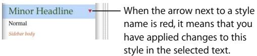 APPLE PAGES 2 - Understanding Style Overrides - 1