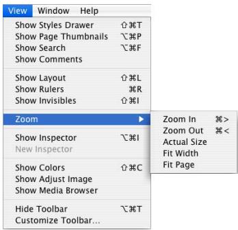 APPLE PAGES 2 - How to Use Menus - 1