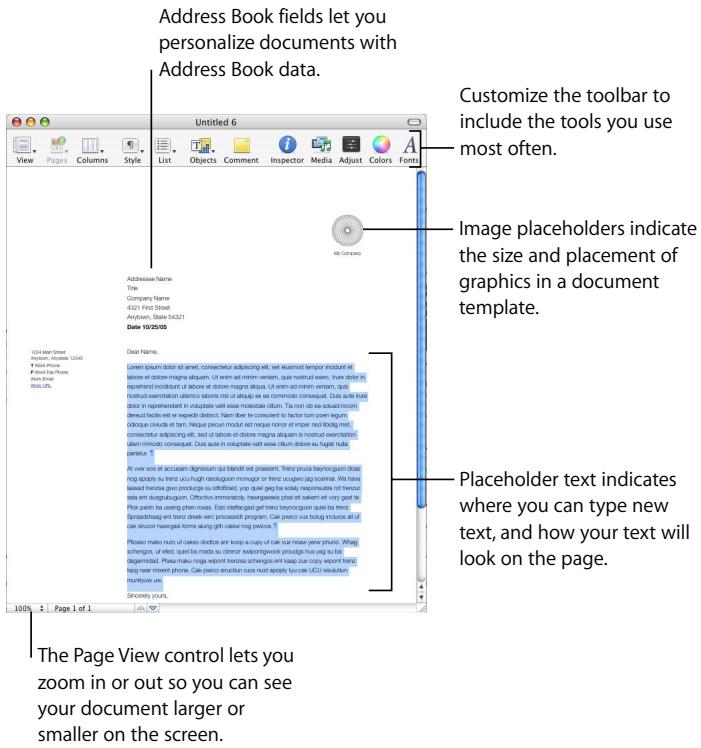 APPLE PAGES 2 - Using Pages Templates - 1