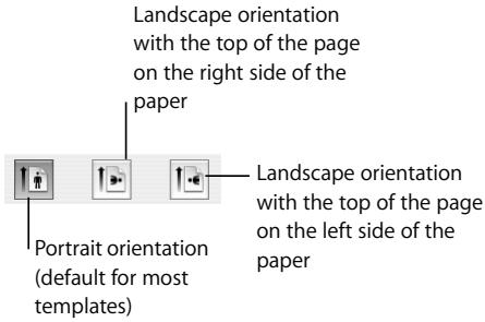 APPLE PAGES 2 - To set paper size and orientation: - 3
