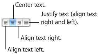 APPLE PAGES 2 - To align text horizontally within table cells: - 1