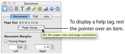 APPLE PAGES 2 - Onscreen Help - 1