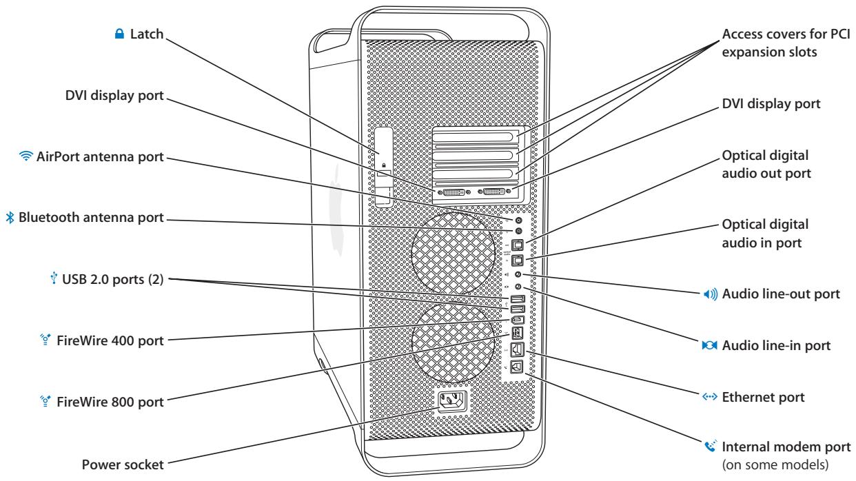 APPLE POWER MAC G5 (2005) - Ports and Connectors—Expanding Your Computer's Capabilities - 1