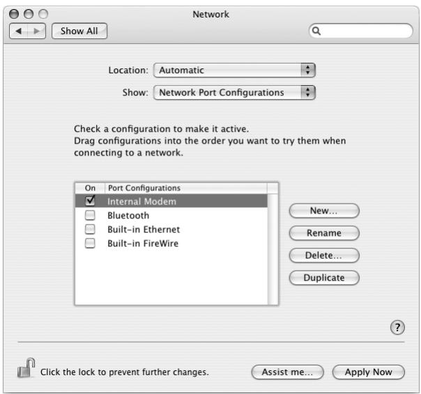 APPLE POWER MAC G5 (2005) - Dial-Up Connection - 1