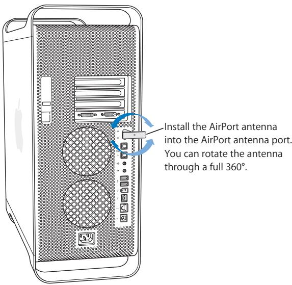 APPLE POWER MAC G5 (2005) - Installing an AirPort Extreme Card - 2